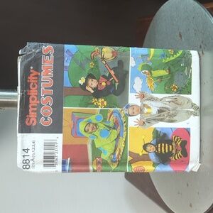 Simplicity Costumes Kids Dress-Up Set - Blue, Green, Yellow, Black